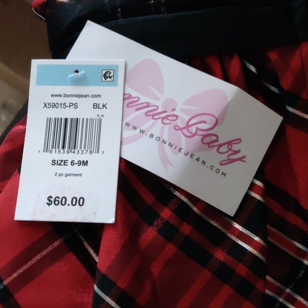 Bonnie Baby baby girl dress size 6-9Months - Picture 7 of 7
